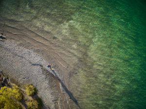 Lake Walchensee from above, Bavaria, Germany Lake Walchensee from above, Bavaria, Germany